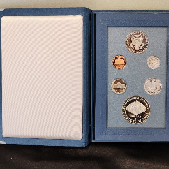 1987 S US Mint Prestige Coin Set with COA and OGP - Picture 2 of 9